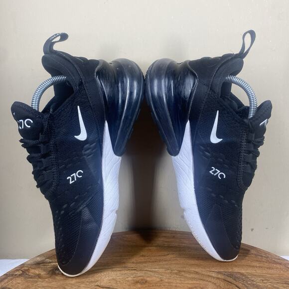 Nike Air Max 270 Womens Black White Size 7 Athletic Shoes Sneakers AH6789-001 - Picture 5 of 10